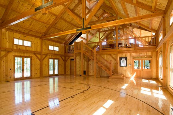 All-Wood-Basketball-Court