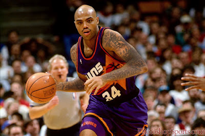 Charles Barkley with Tattoos