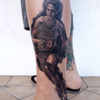 Jerry West Tattoo