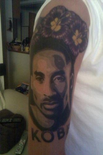 Kobe Bryant Upper Arm Tattoo