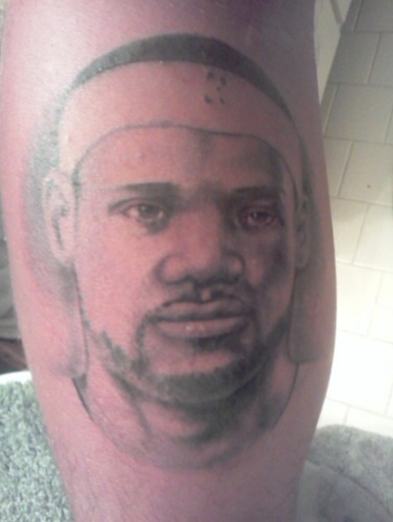 LeBron James Tattoo