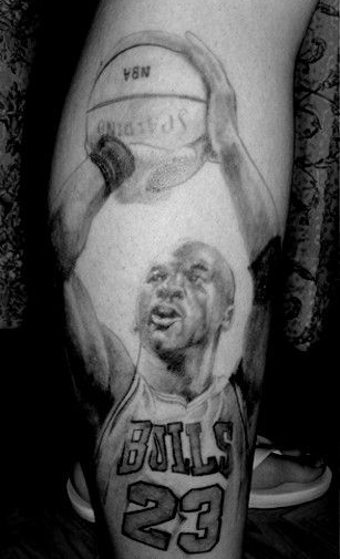 Michael-Jordan-Shooting-Free-Throw-Tattoo