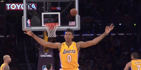 Nick-Young-Celebrates-Missed-Three-Pointer