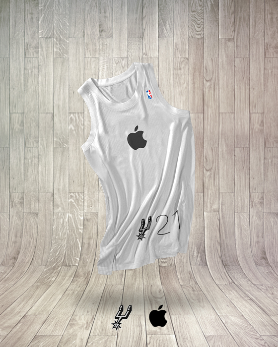 San Antonio Spurs Jersey - Apple