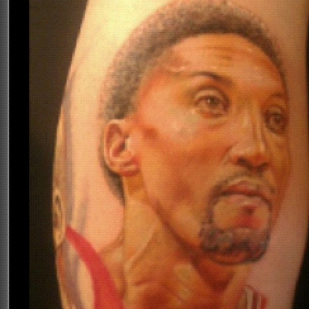 Tattoo of Scottie Pippen