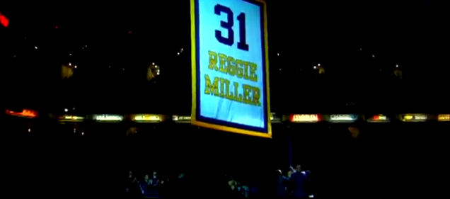 Reggie Miller Jersey Retired