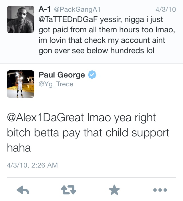 Paul George Tweet